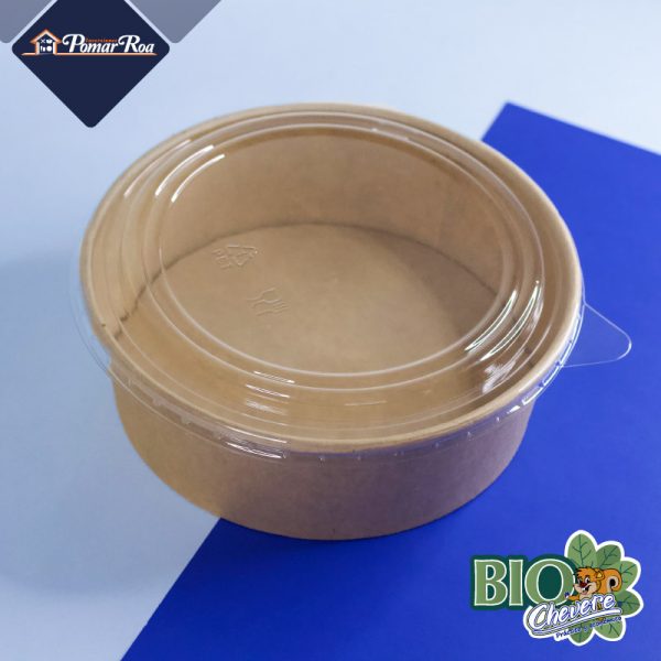 contenedor 16oz cartón café biochévere biodegradable