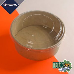 contenedor 16oz cartón café biochévere biodegradable