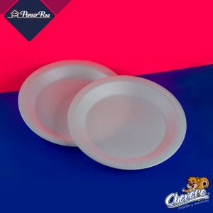 plato 23cm en icopor desechable - Marca Chévere