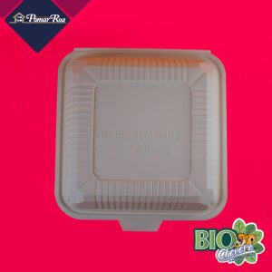 Portacomidas biodegradables con 3 divisiones - MultiDesechables - Envío a  Domicilio