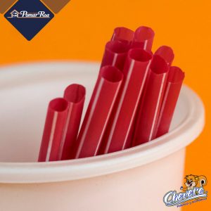 mezclador rojo en plástico - Chévere